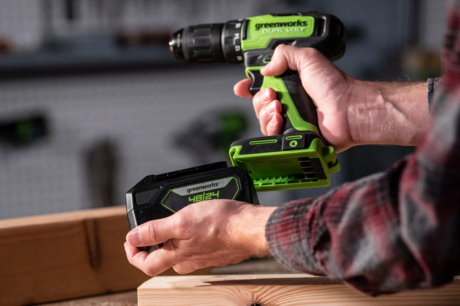 48V/24V Dual-Volt 1/2" Drill/Driver Tool Only | 24BD10 - Image 10