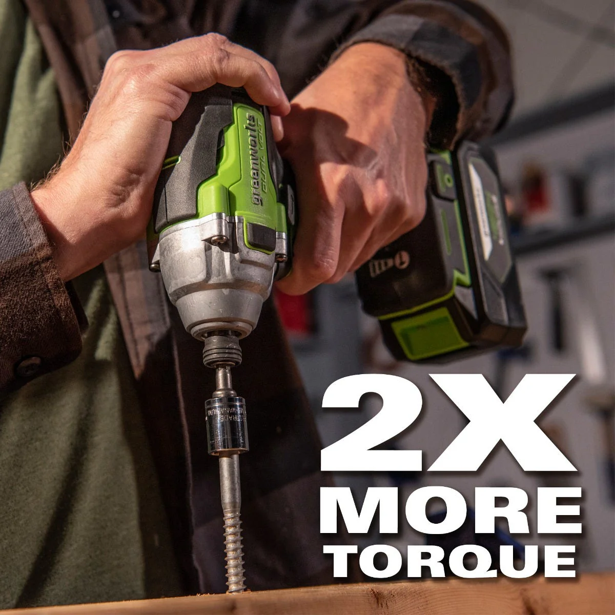 48V/24V Dual-Volt 1/4" Impact Driver Tool Only | 24BID6 - Image 15