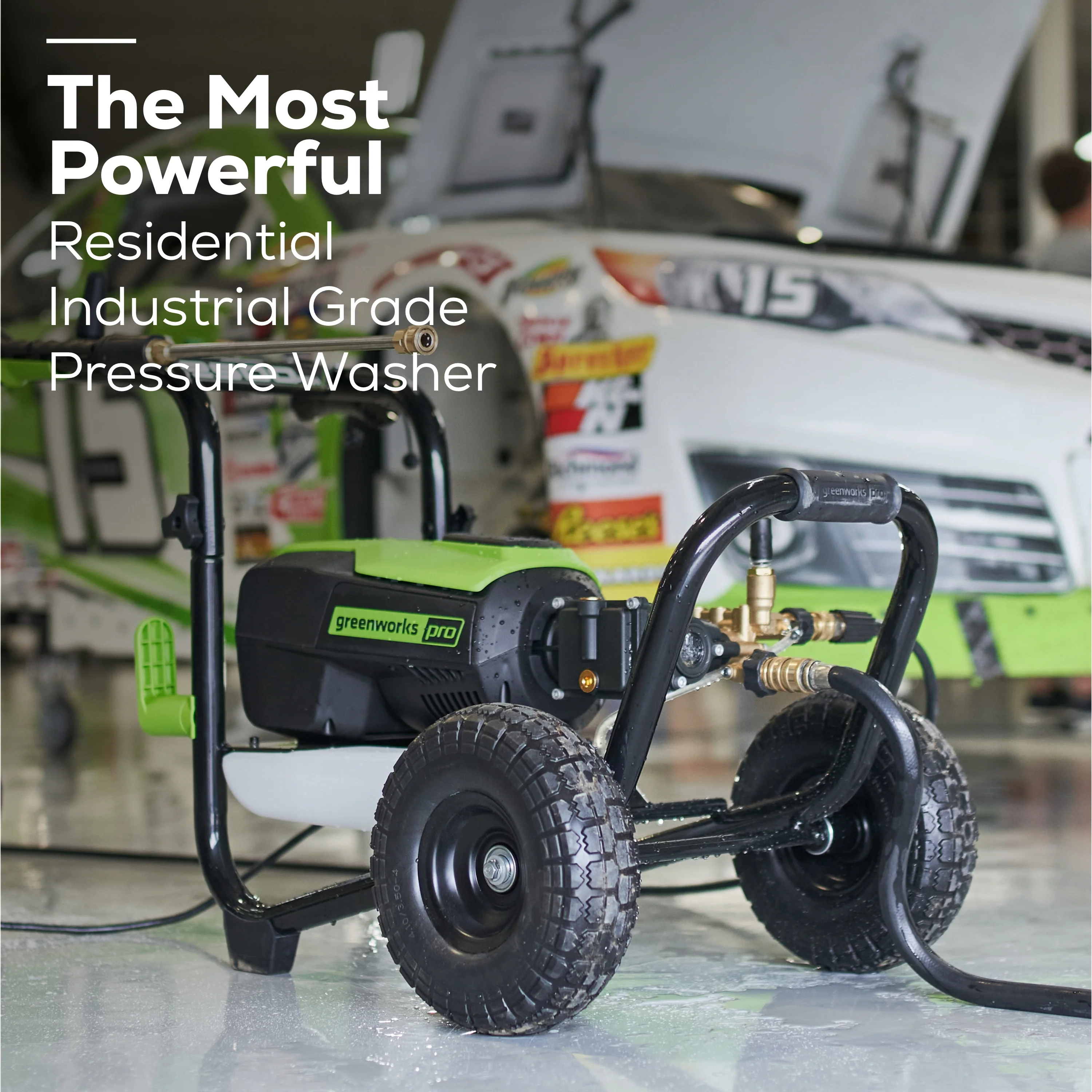 2500-PSI Brushless Pressure Washer with Industrial-Grade Pump | GPW2500C - Image 13