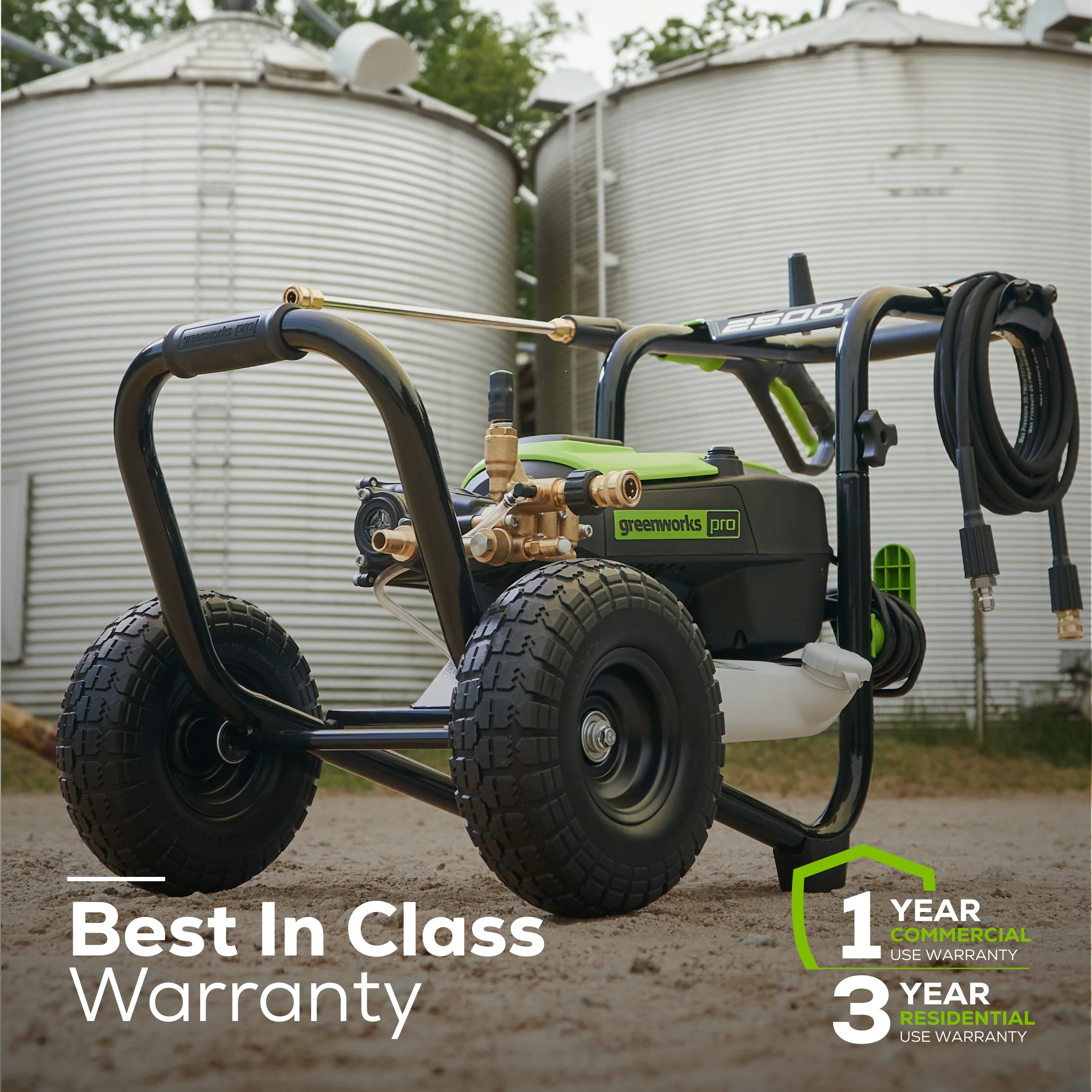 2500-PSI Brushless Pressure Washer with Industrial-Grade Pump | GPW2500C - Image 5