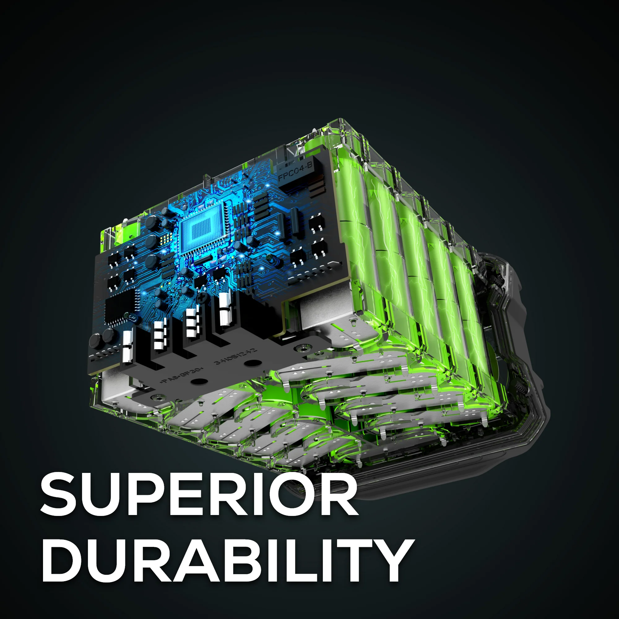 82V 6Ah Battery with Bluetooth | GL600BT - Image 4