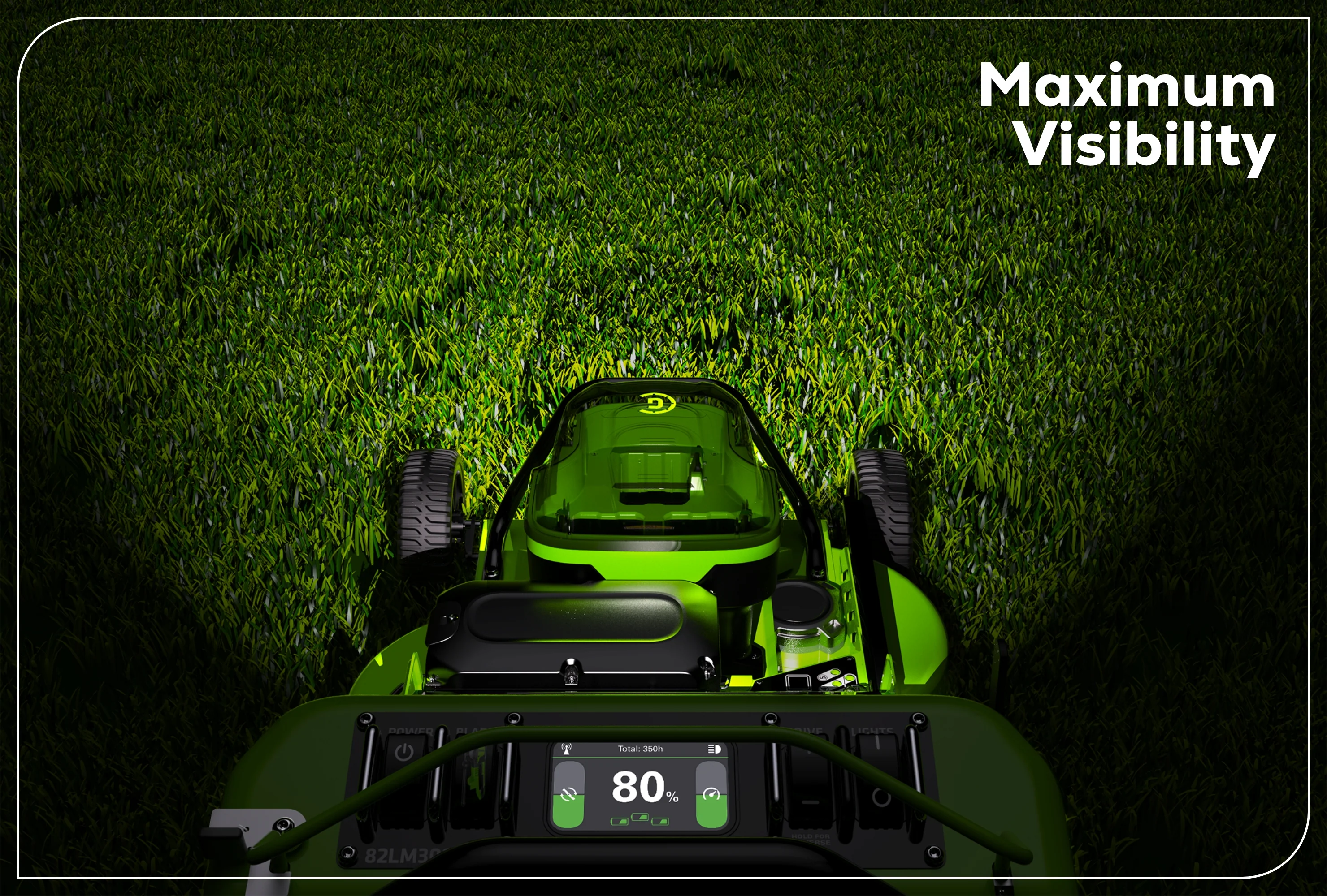82V OPTIMUS 30" Self-propelled Mower Tool-Only | 82LM30S - Image 12