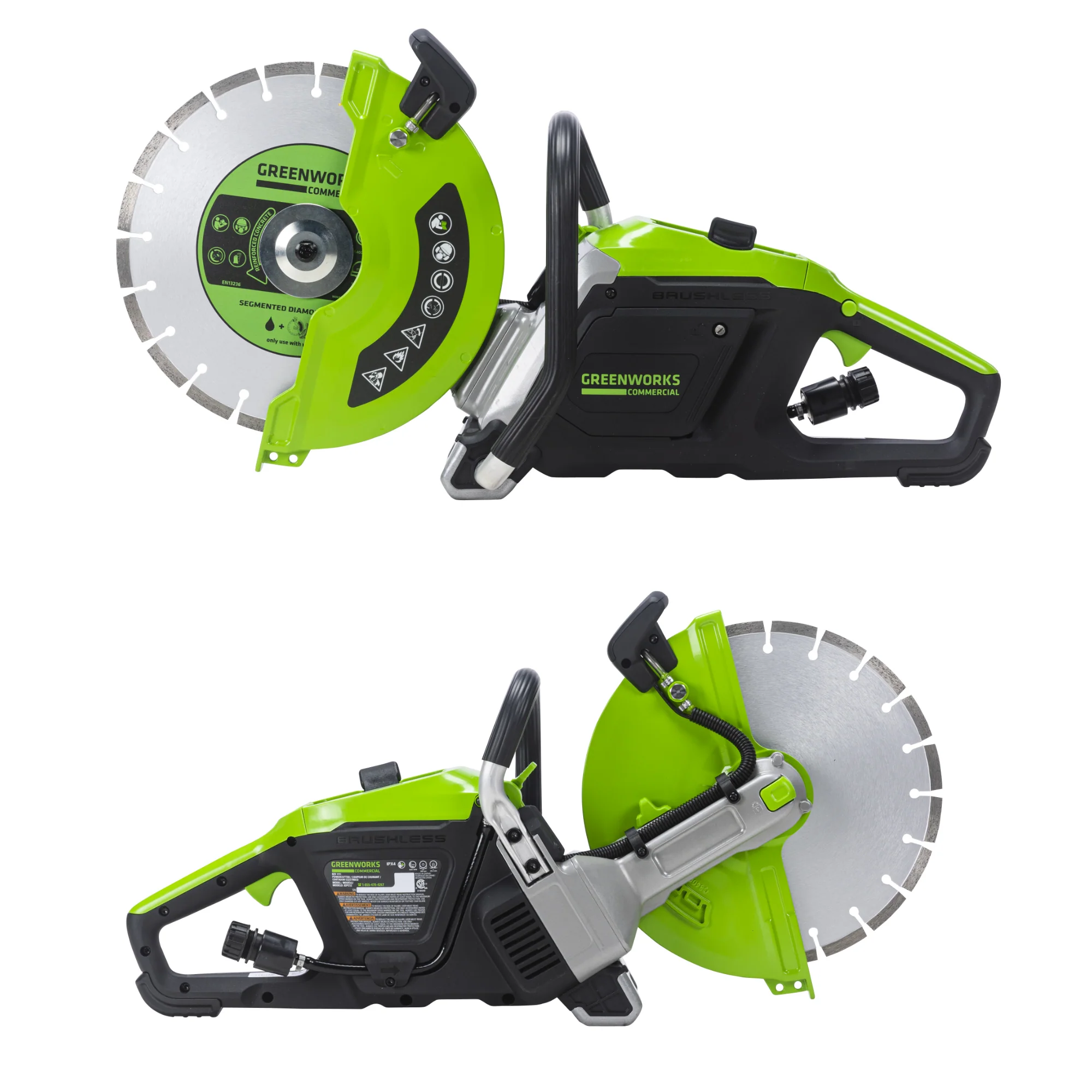 82V 12" Power Cutter Kit with 4Ah Battery and Dual Port Charger | 82PC12-4DP - Image 8