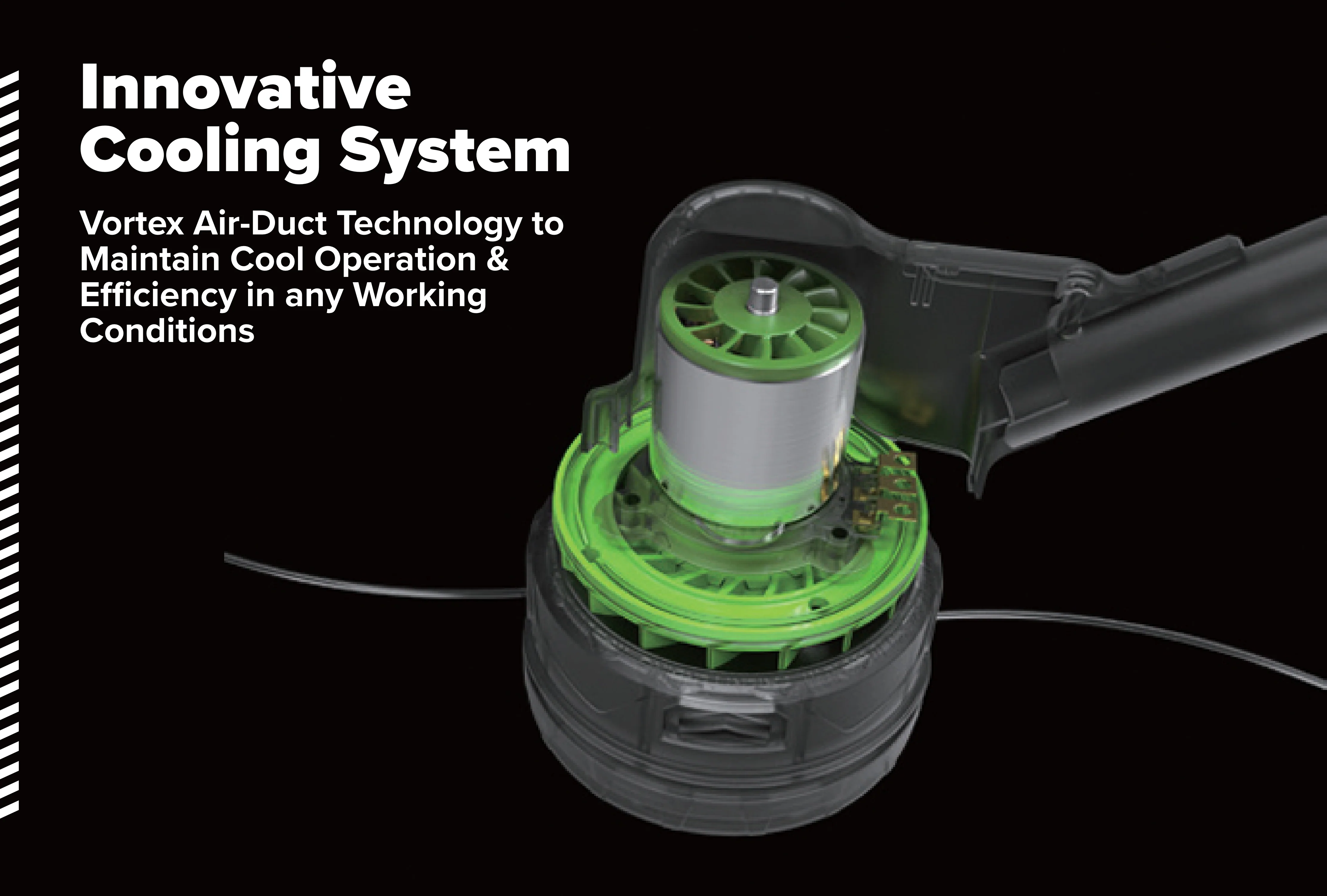 Optimus 82v 1.2kW String Trimmer Core300 DP Kit | ST121-C3DP - Image 5