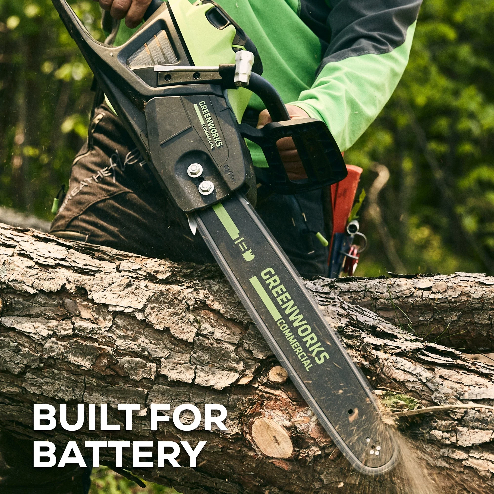 82V 18" 2.7kW Chainsaw with 4Ah Battery and Dual Port Charger | 82CS271 - Image 6