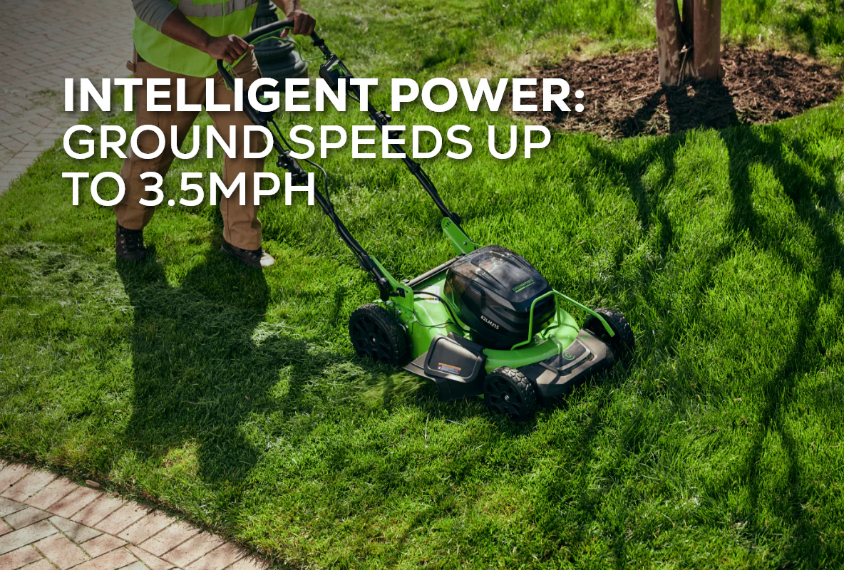 82V 21’’ Brushless Self-Propelled Mower (Tool Only)- Green Deck - Image 9