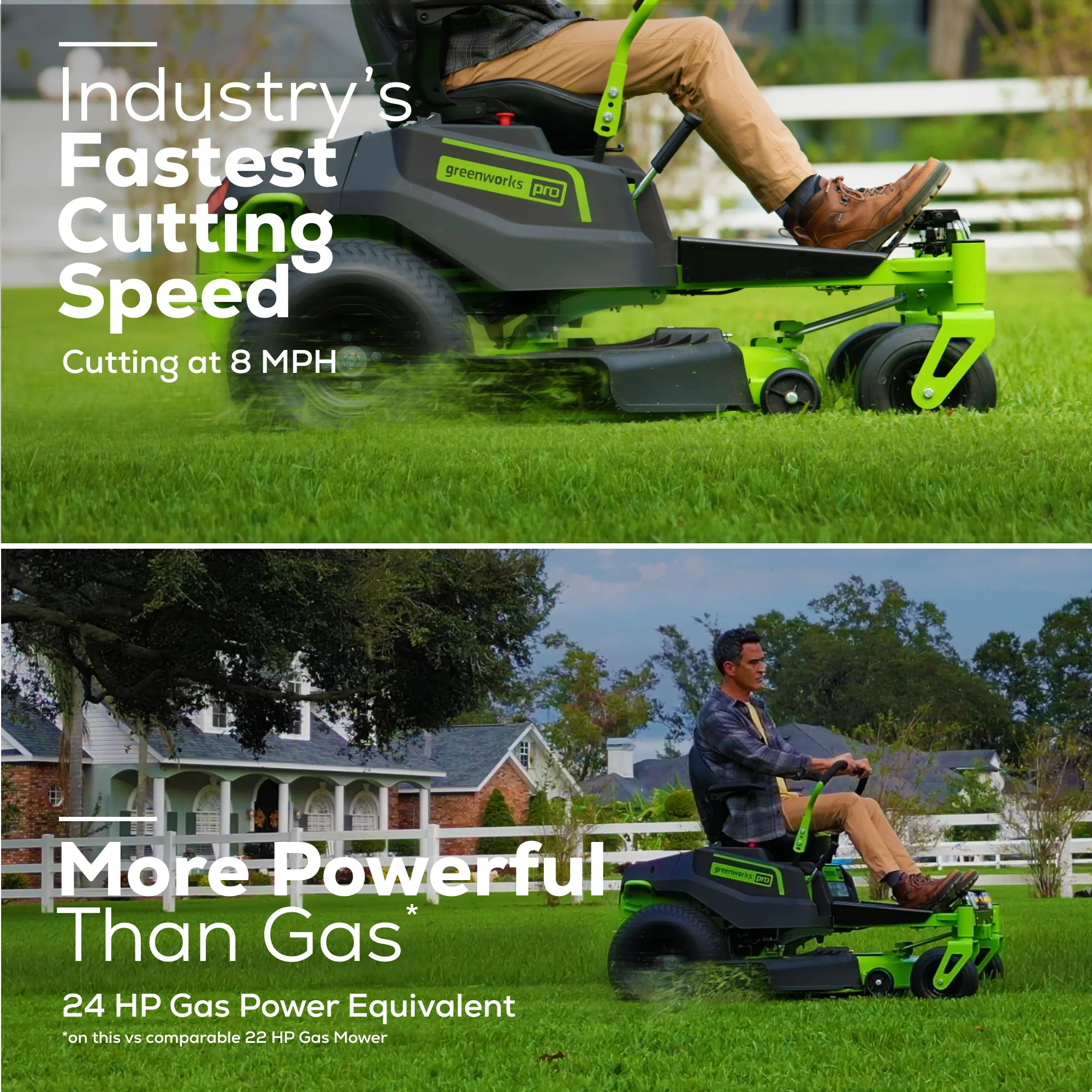 82V 42" CrossoverZ Ride-On Zero Turn Mower | CRZ428 - Image 3