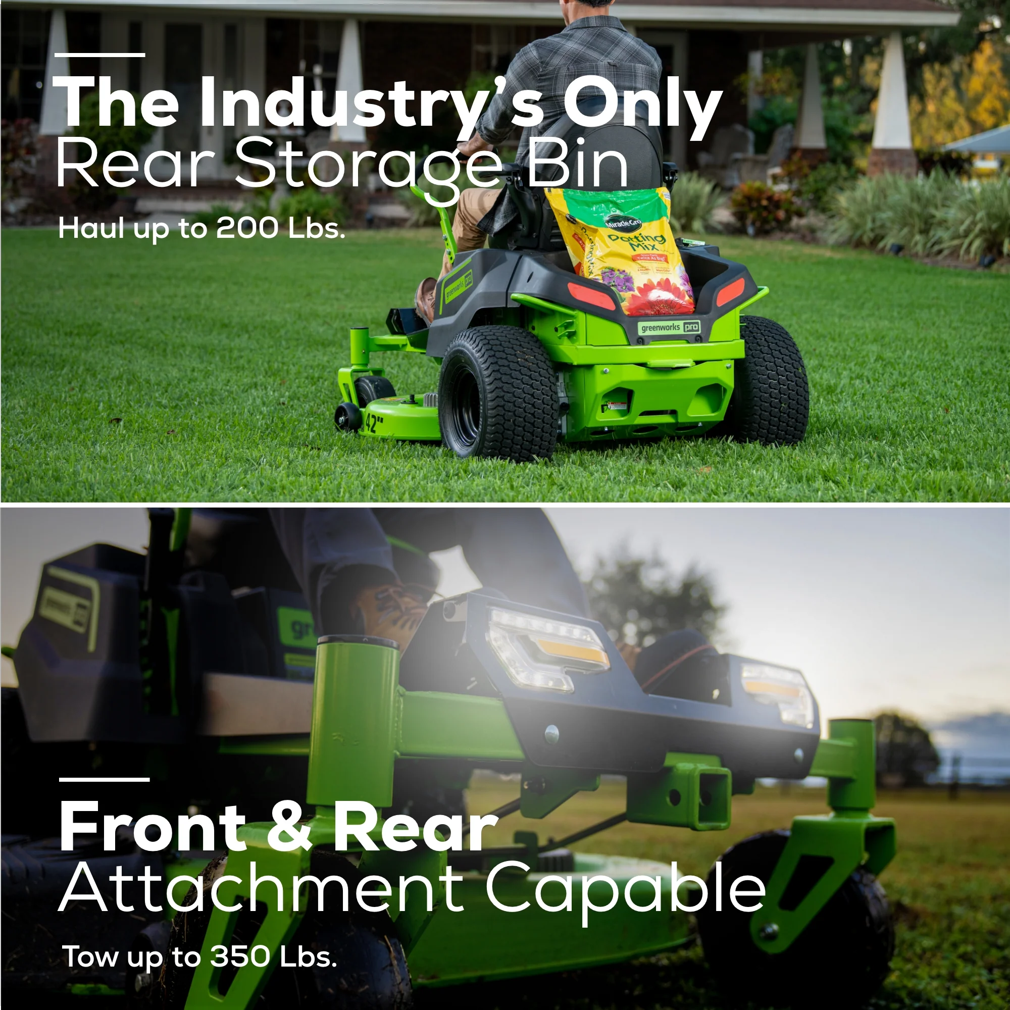 82V 42" CrossoverZ Ride-On Zero Turn Mower | CRZ428 - Image 6