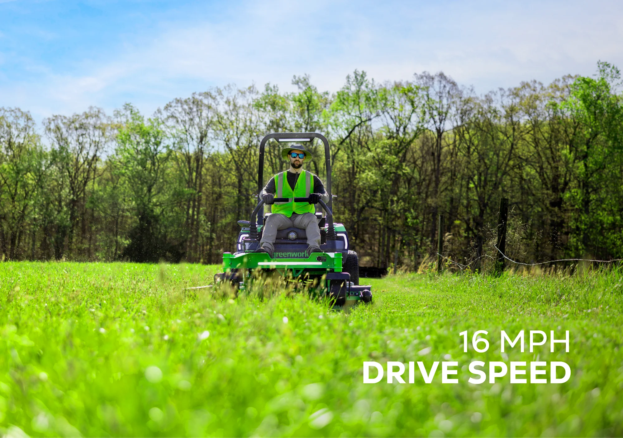 OptimusZ 48" 18kWh Ride-On Zero Turn Mower | CZ48R18X - Image 7