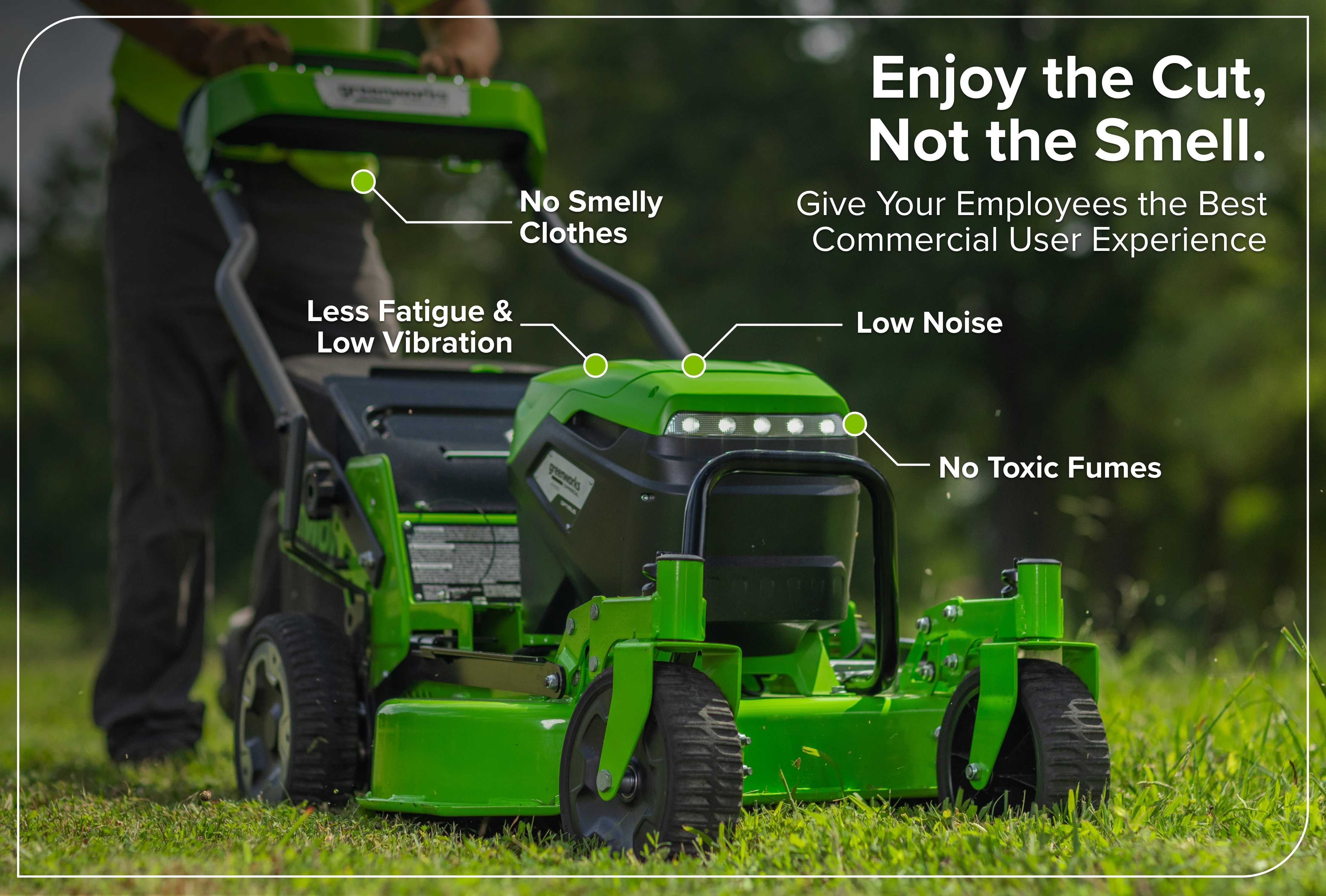 82V OPTIMUS ATM 30" Self-propelled Mower with Swivel Casters | ATM30C - Image 13