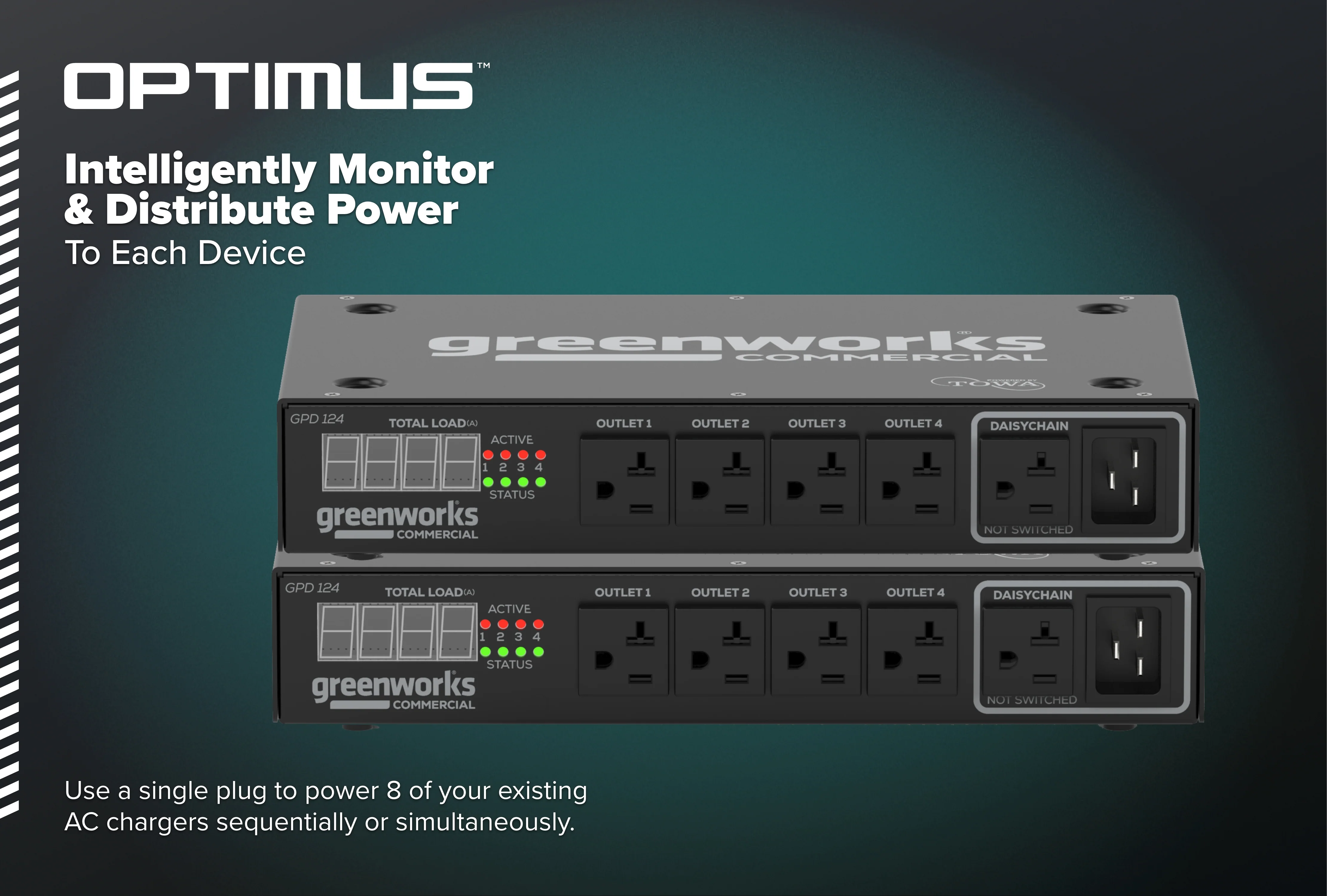 Optimus 4-Channel Power Distribution Manager 2-Stack| GPD124-2S - Image 3