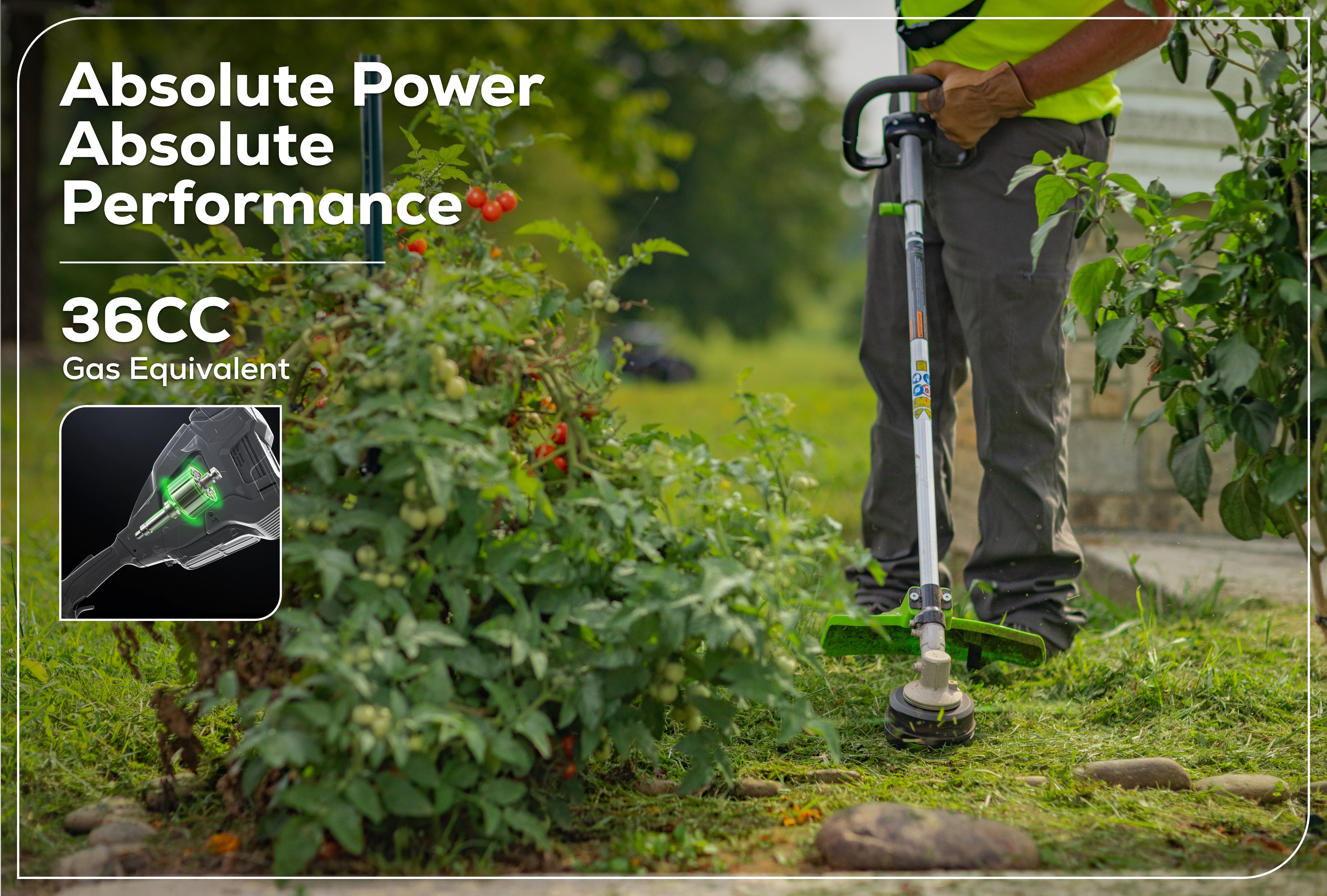 82V OPTIMUS 1.6 kW Attachment-Capable Powerhead | OAS161 - Image 3