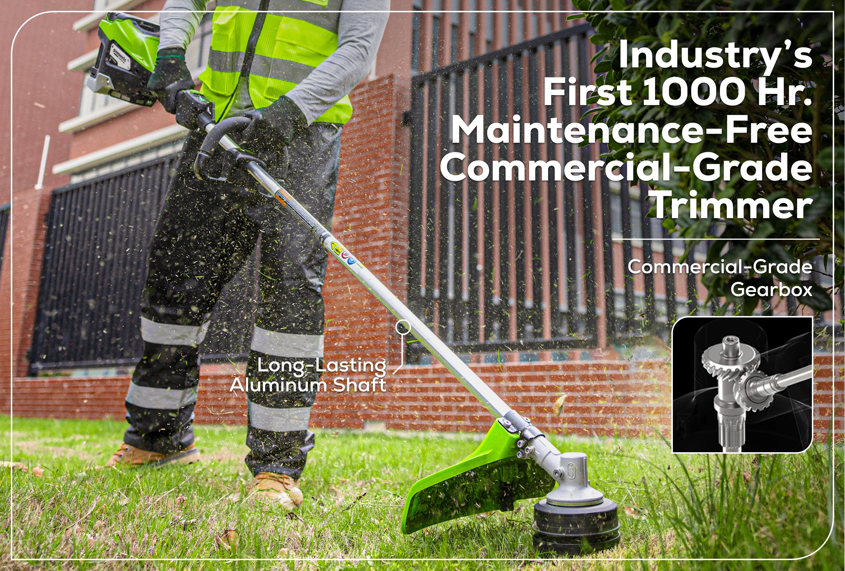 82V OPTIMUS 1.6kW 17" String Trimmer With Core300 DP Kit  | ST161-C3DP - Image 4
