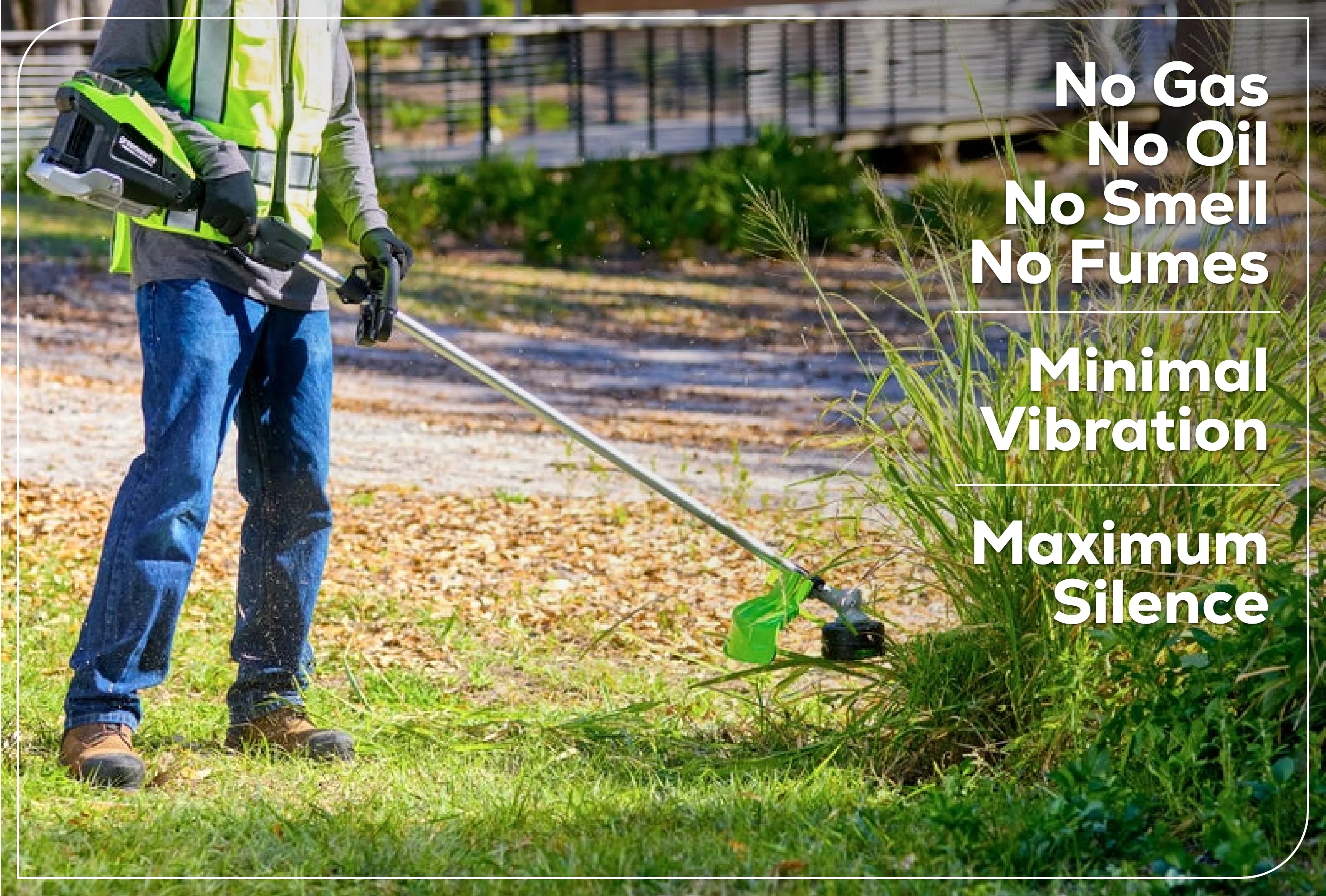 82V OPTIMUS 1.6kW 17" String Trimmer With Core300 DP Kit  | ST161-C3DP - Image 7