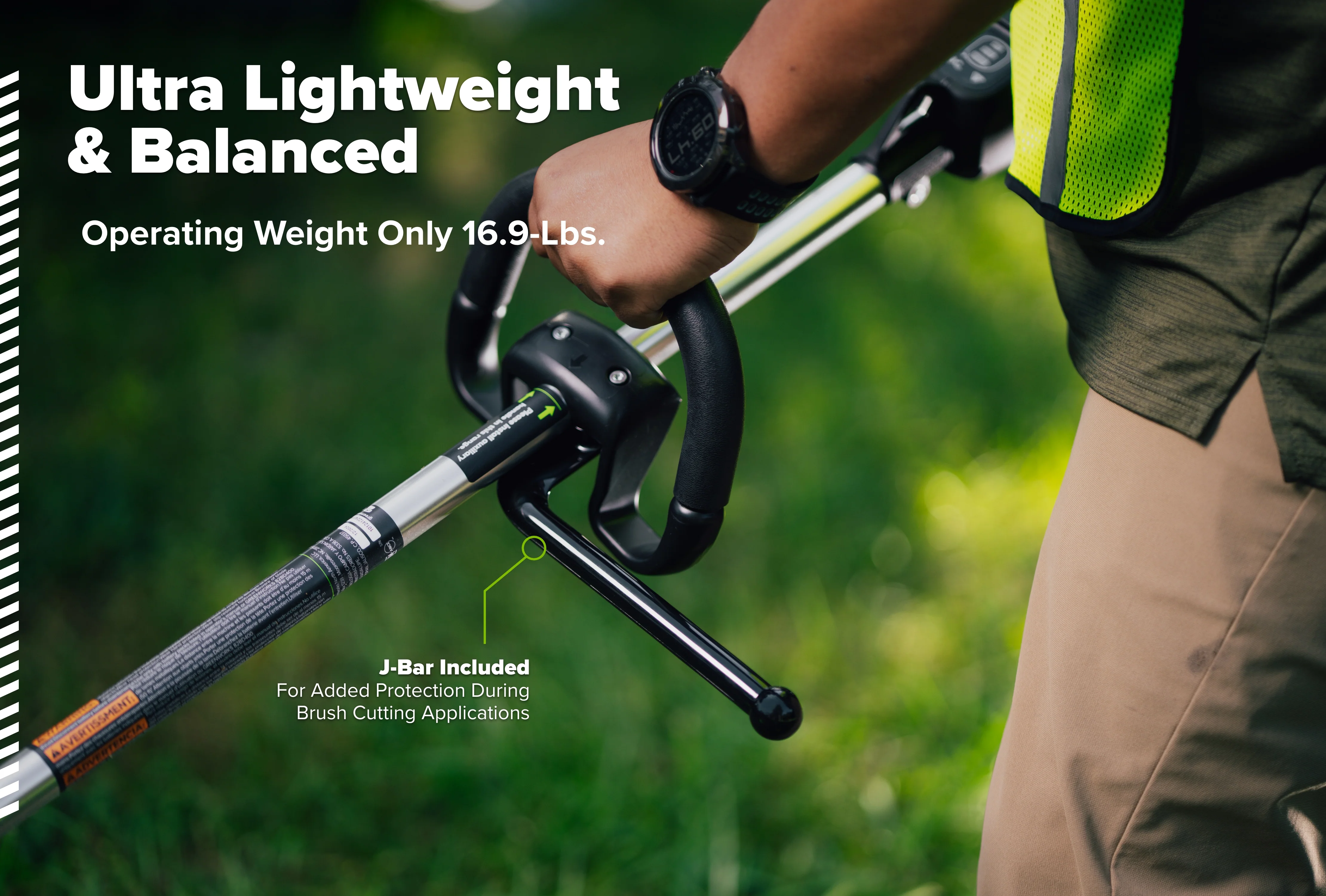 82V OPTIMUS 2.0kW 17" String Trimmer Brush Cutter Core400 DP Kit  | ST201-C4DP - Image 3
