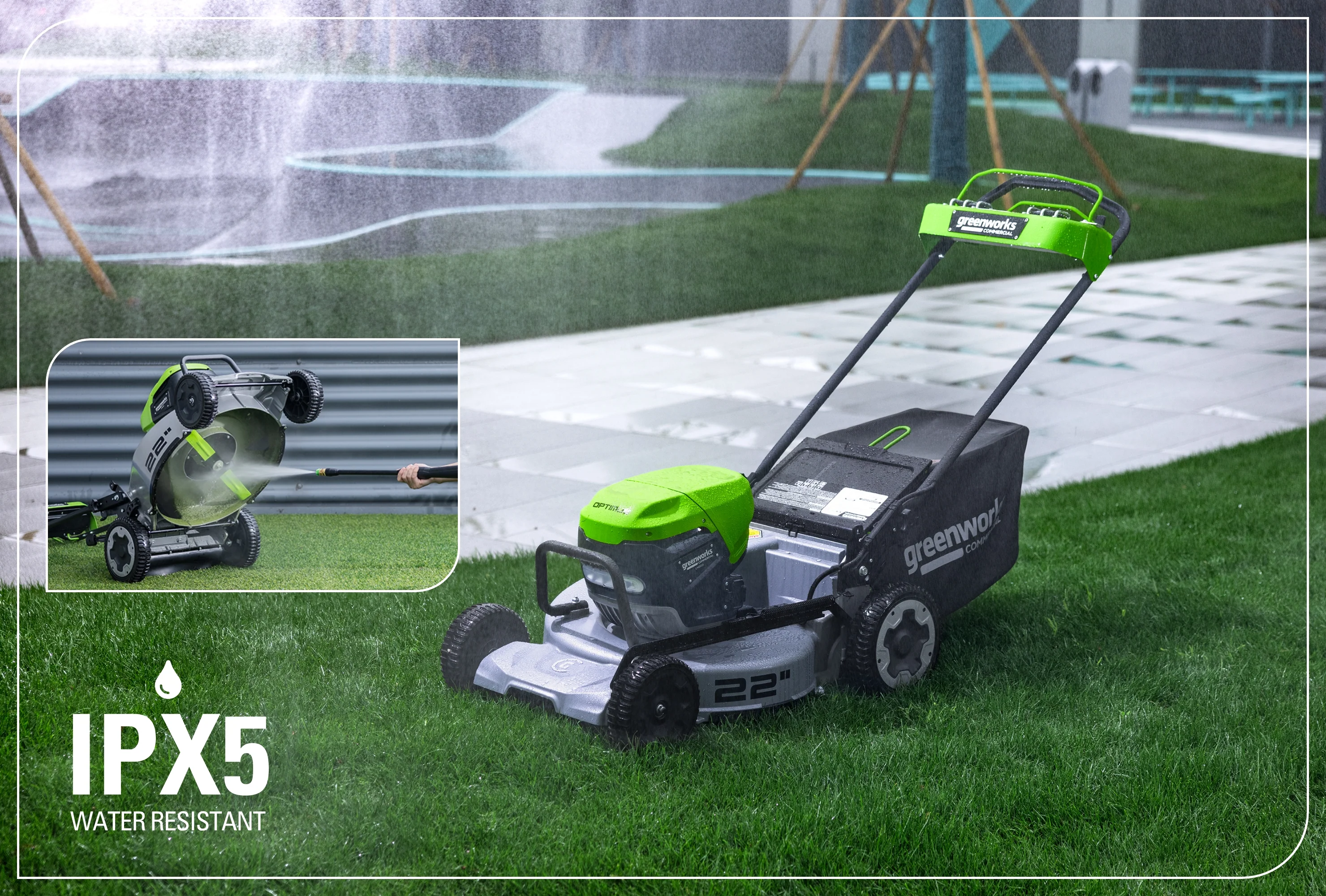 82V OPTIMUS ATM 22” Self-propelled Mower With (2) 8 Ah Batteries And Dual Port Charger | ATM22A-82DP - Image 11