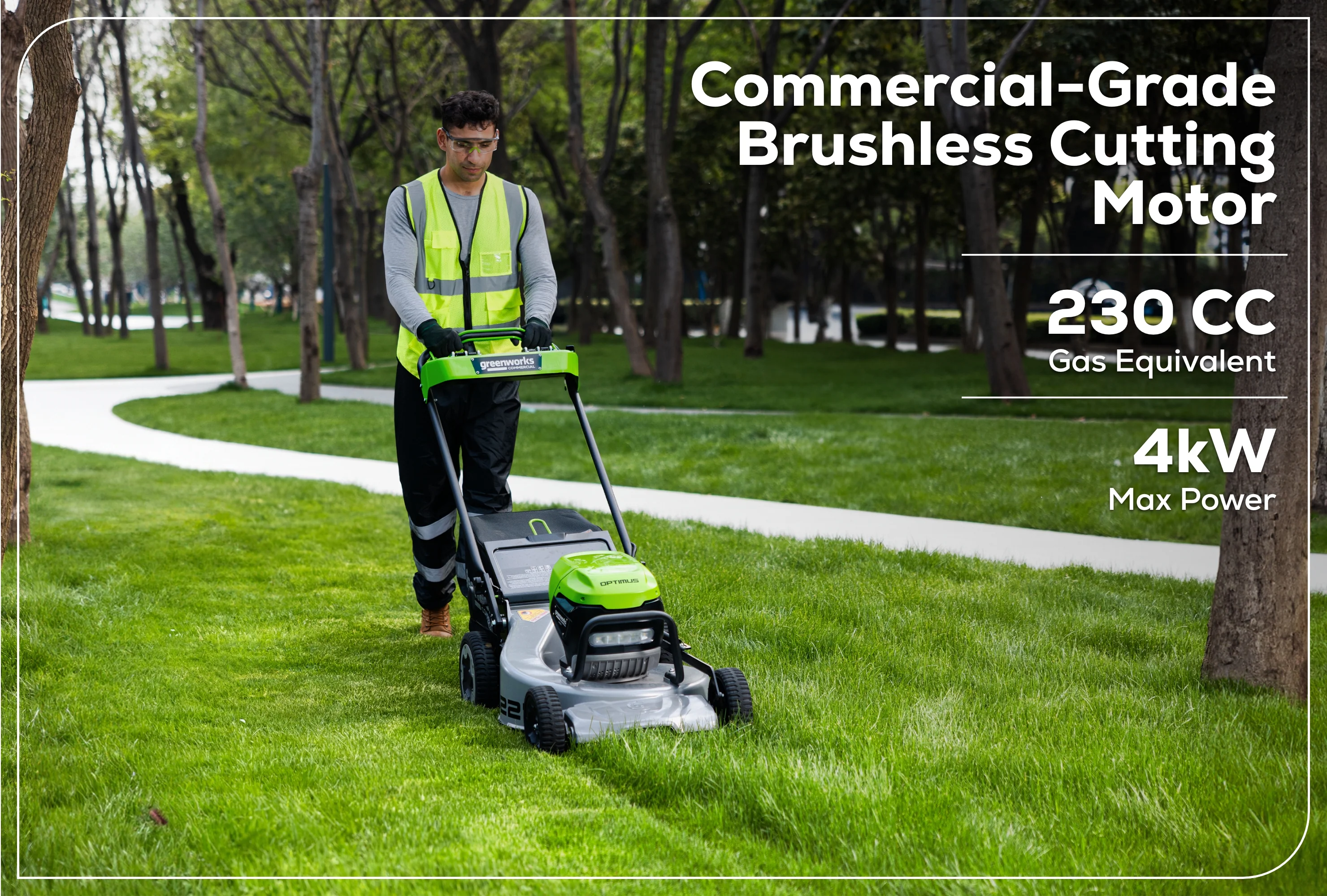 82V OPTIMUS ATM 22” Self-propelled Mower With (2) 8 Ah Batteries And Dual Port Charger | ATM22A-82DP - Image 3