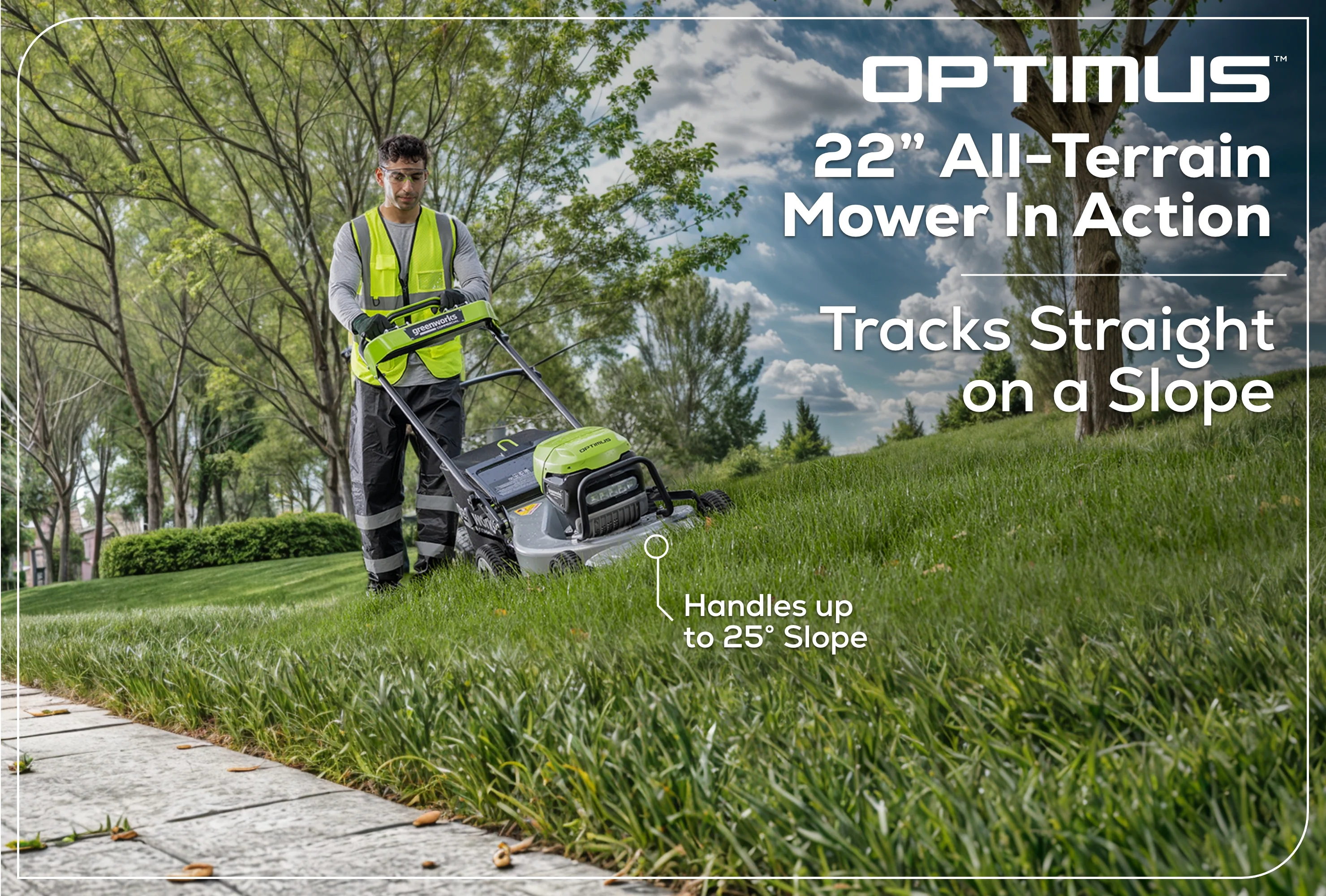 82V OPTIMUS ATM 22” Self-propelled Mower With (2) 8 Ah Batteries And Dual Port Charger | ATM22A-82DP - Image 5