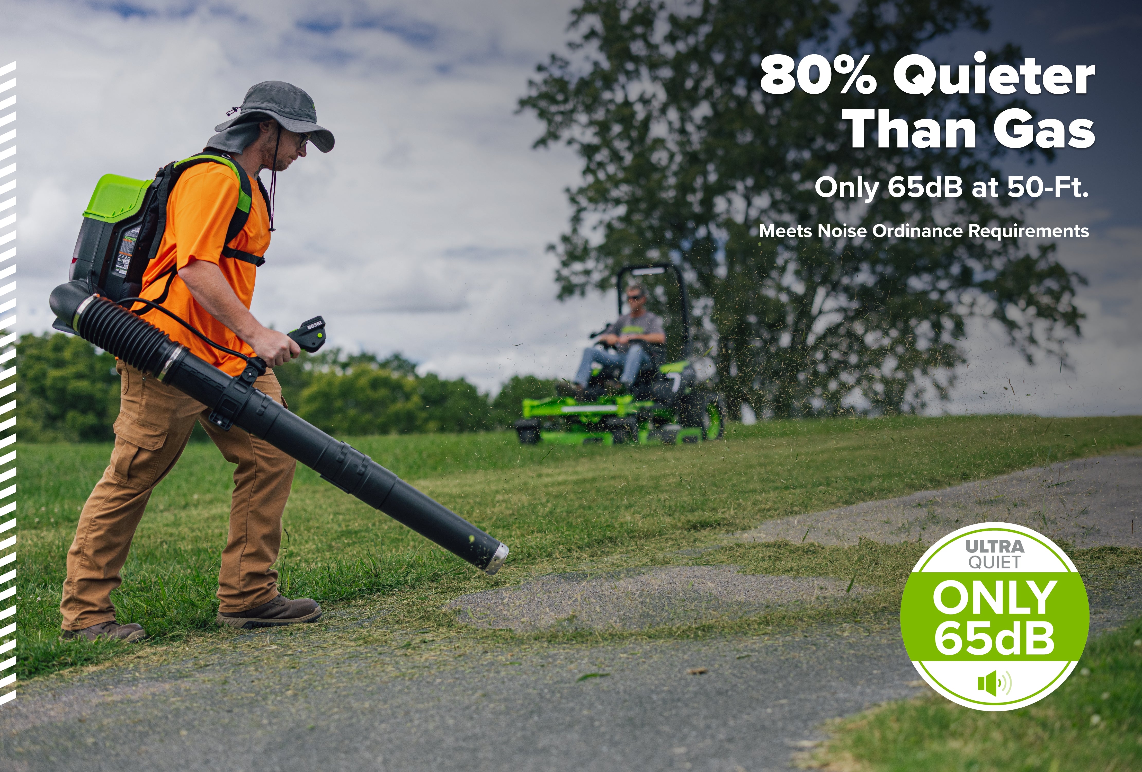 82V OPTIMUS 26N Backpack Blower | BB261 - Image 3