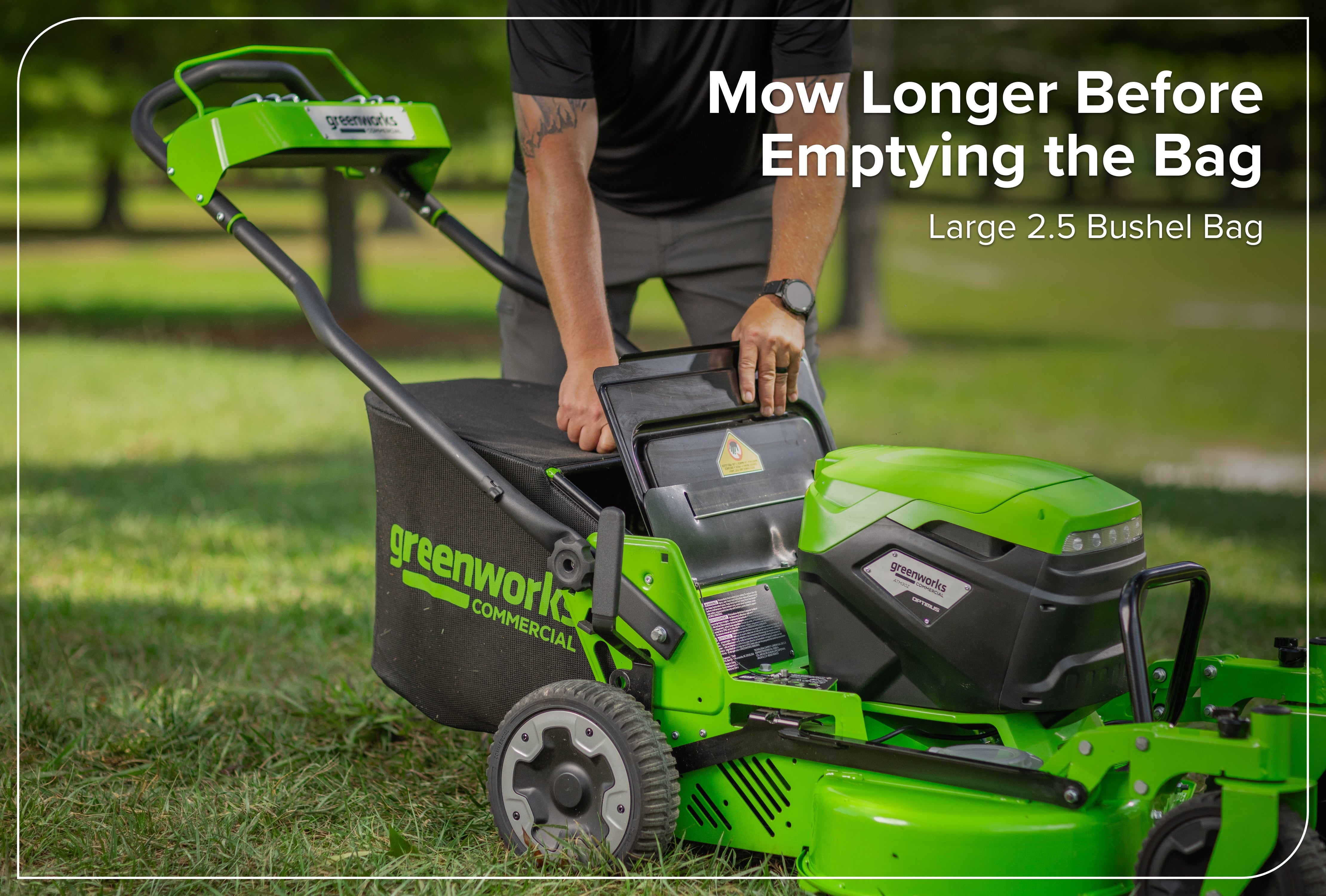 82V OPTIMUS ATM 30" Self-propelled Mower with (3) CORE530 Batteries and DP Charger| ATM30C-C5DP - Image 12
