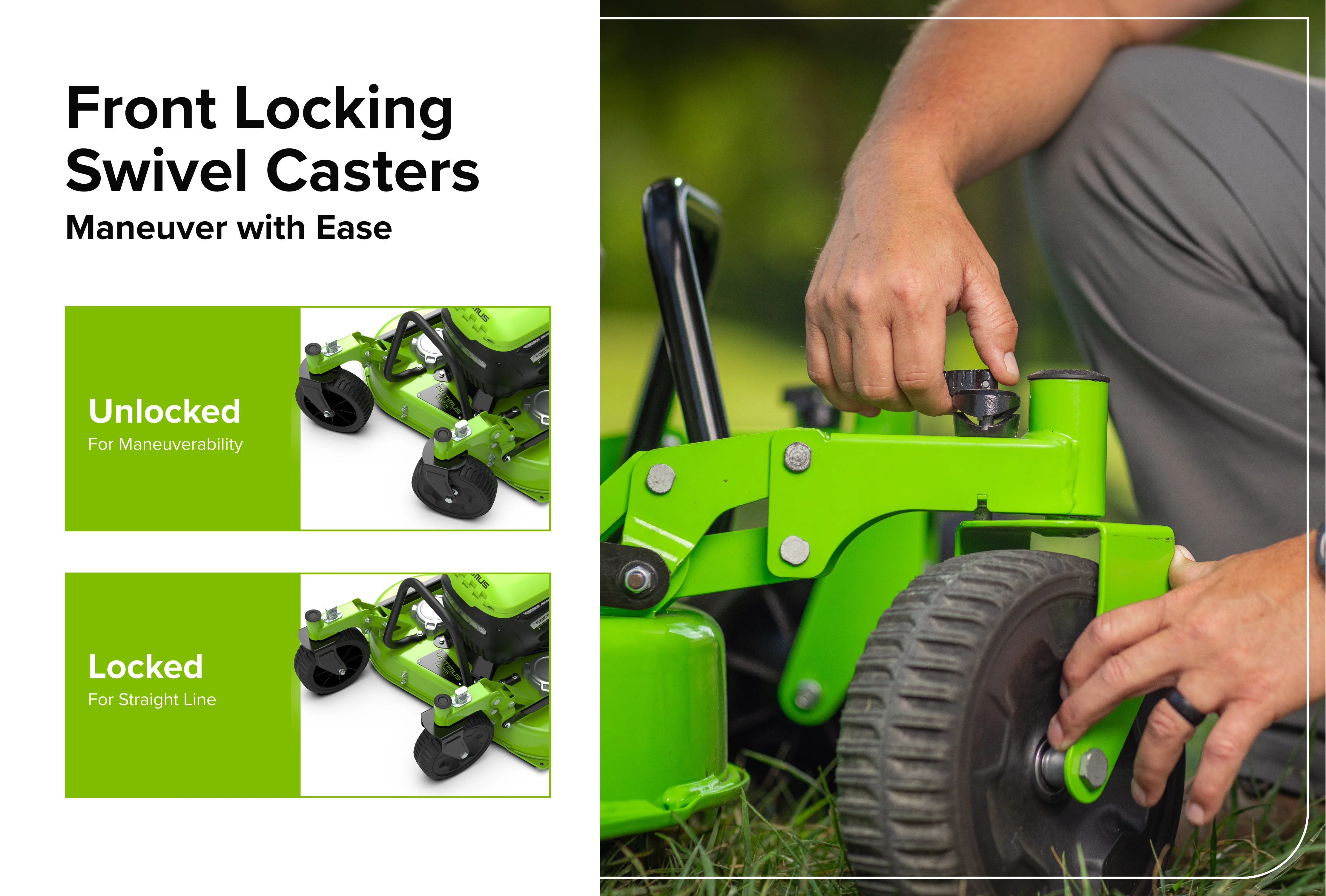 82V OPTIMUS ATM 30" Self-propelled Mower with (3) CORE530 Batteries and DP Charger| ATM30C-C5DP - Image 7