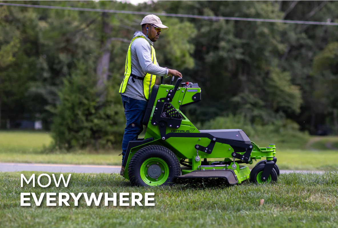 OptimusZ 36" 8kWh Stand-On Zero Turn Mower | CZ36S8X - Image 9