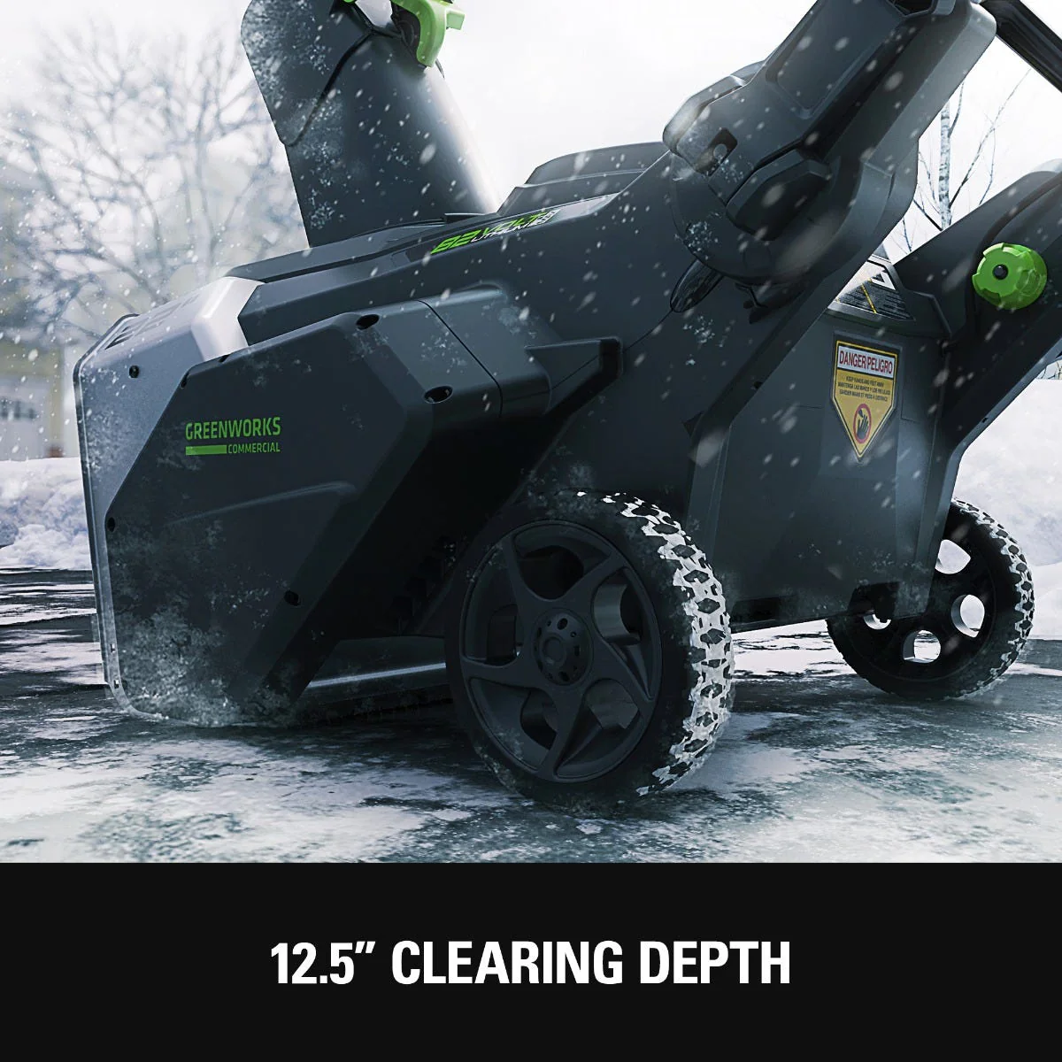 82V Brushless 22" Dual Port Snow Thrower Tool-Only | 82SN22 - Image 4