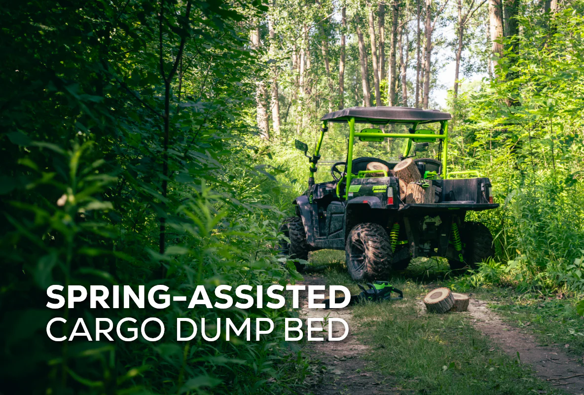 82V Utility Vehicle U500 Black | U500SB - Image 9